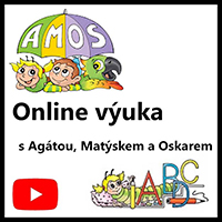 Online výuka s Agátou, Matýskem a Oskarem